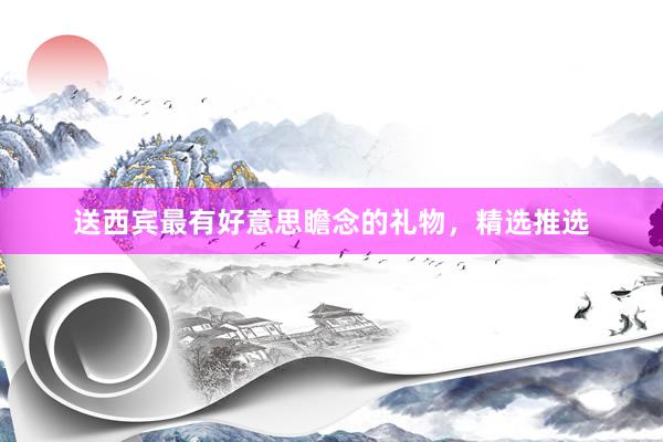 送西宾最有好意思瞻念的礼物，精选推选